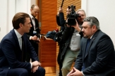 Andrei Galbur a avut o întrevedere cu omologul său austriac Sebastian Kurz, la Viena